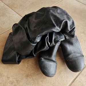 Well Worn Tall Boots